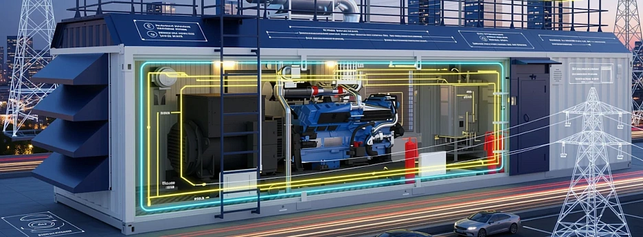 Проектирование и разработка СГЭ на базе дизельных генераторов ЭТРО