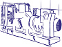ДЭС (ДГУ) ЭТРО АД 1320-Т400  изготовлены с двигателем Perkins 4012-46TAG3A от российского производителя завода «Электроагрегат» Дизель-генераторы ЭТРО АД 1320-Т400 с двигателем Perkins 4012-46TAG3A от российского производителя